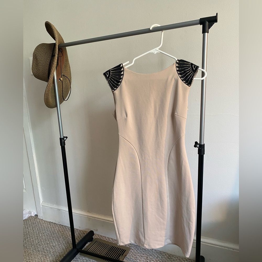 Sexy tinny beige dress . For special occasions.
